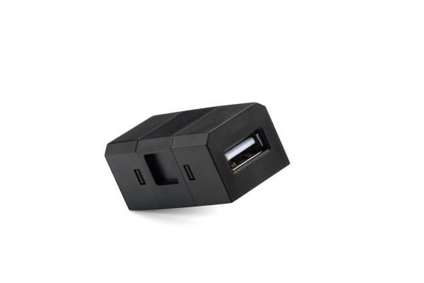 QI Power-Spot Einsatz USB - Schwarz